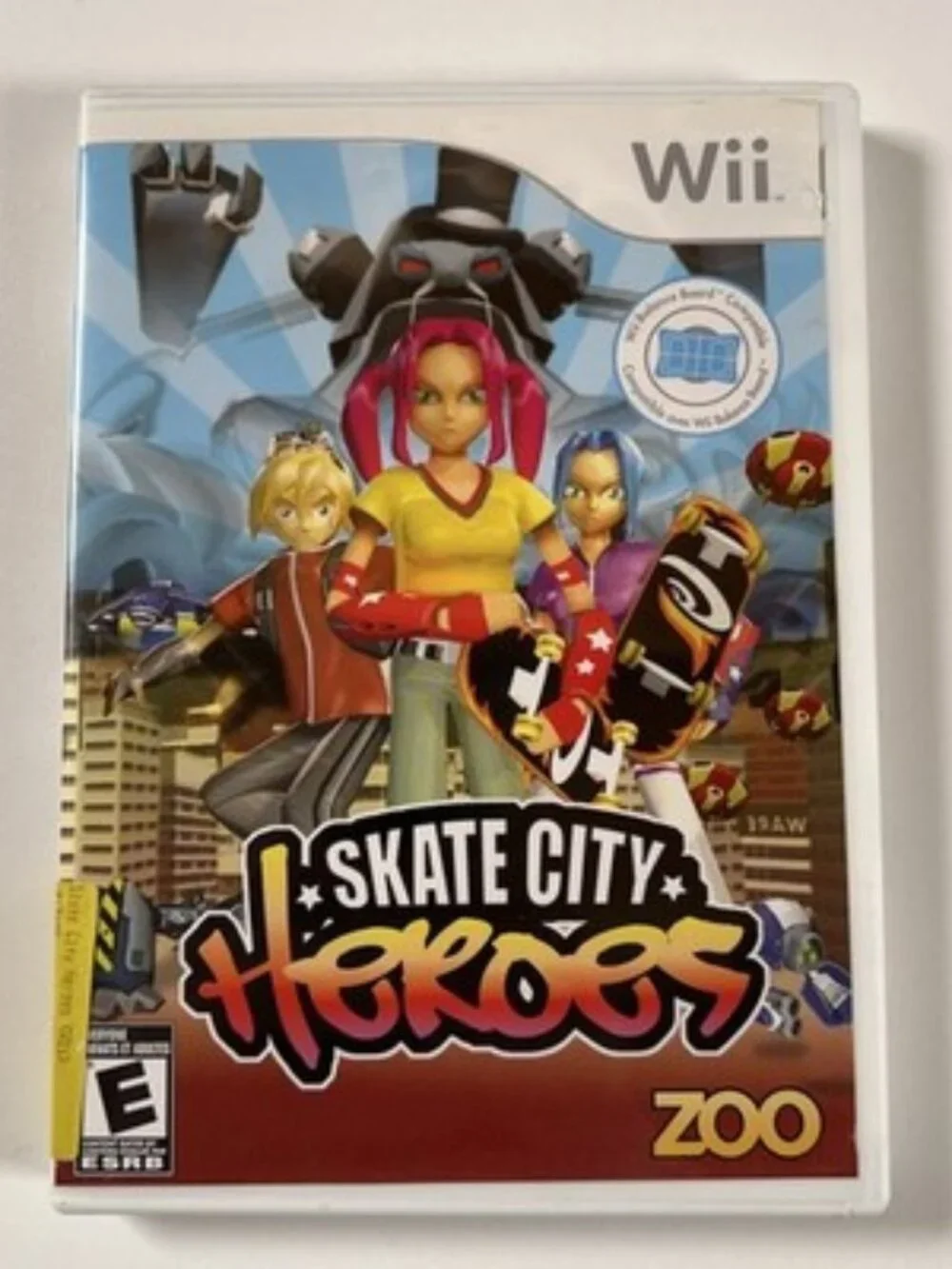 Skate City Heroes Wii Complete in Box CIB TESTED